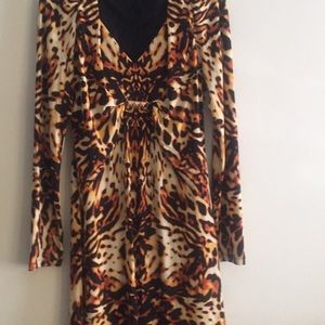 JL Leopard Midi Dress
